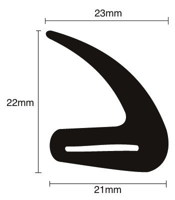 39-499 Door Seal per metre