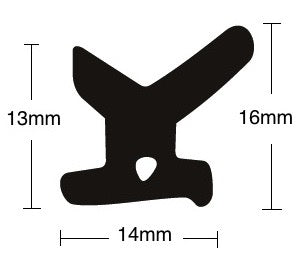 60-B01 (B61) Door Seal per metre