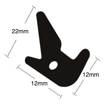 60-A01 Door Seal per metre