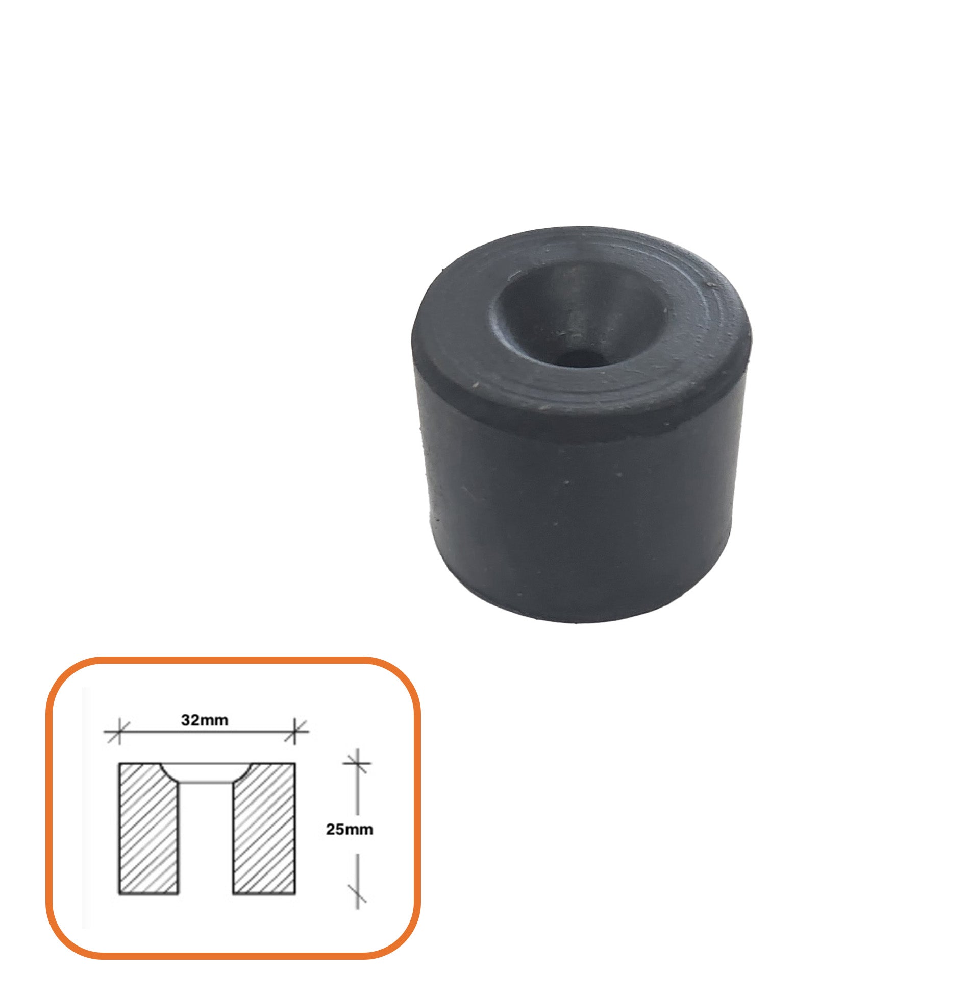 Rubber Door Stops each