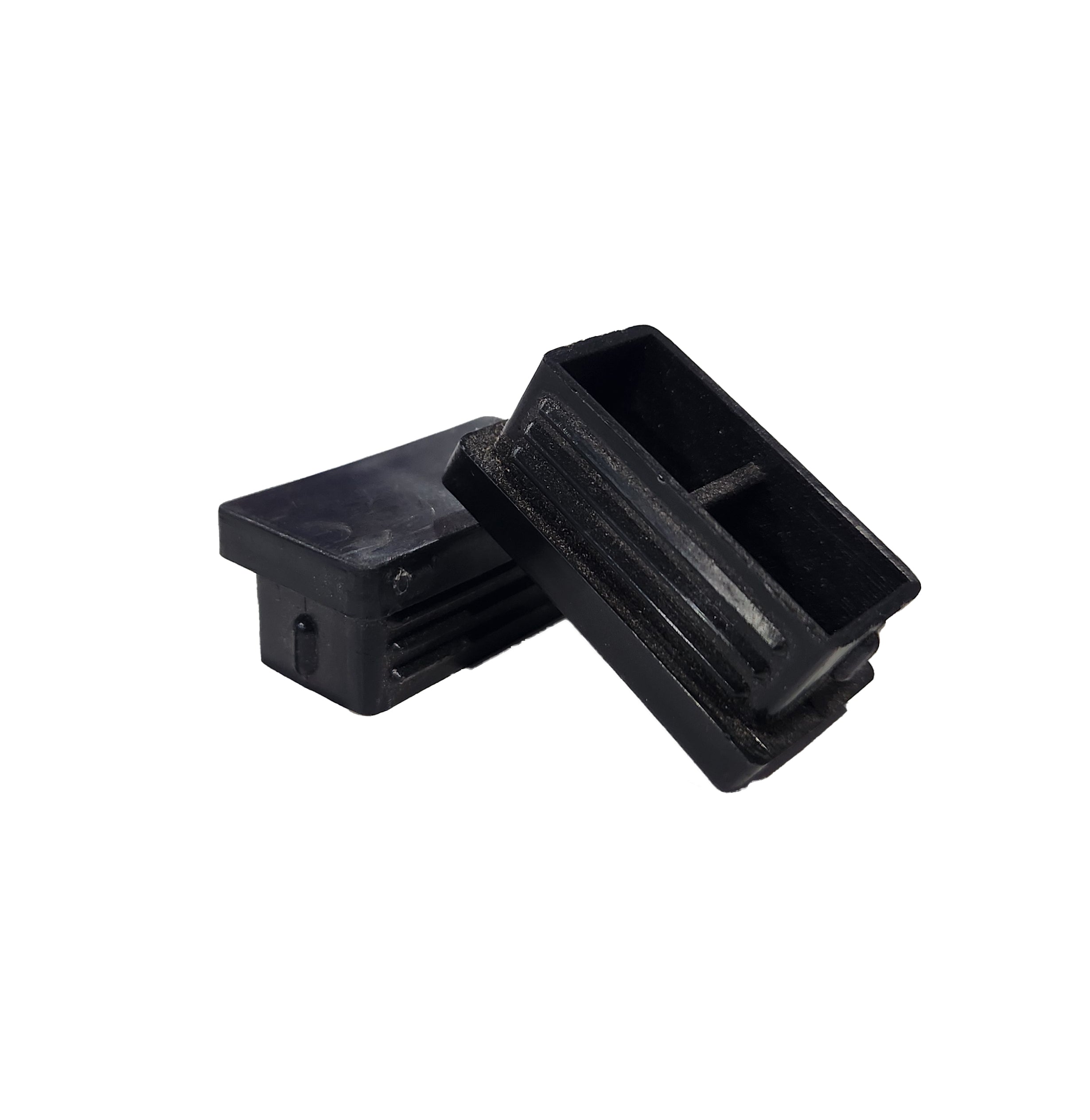 Plastic Rectangle Inserts| Great for Capping Steel Rods, Fence Panels