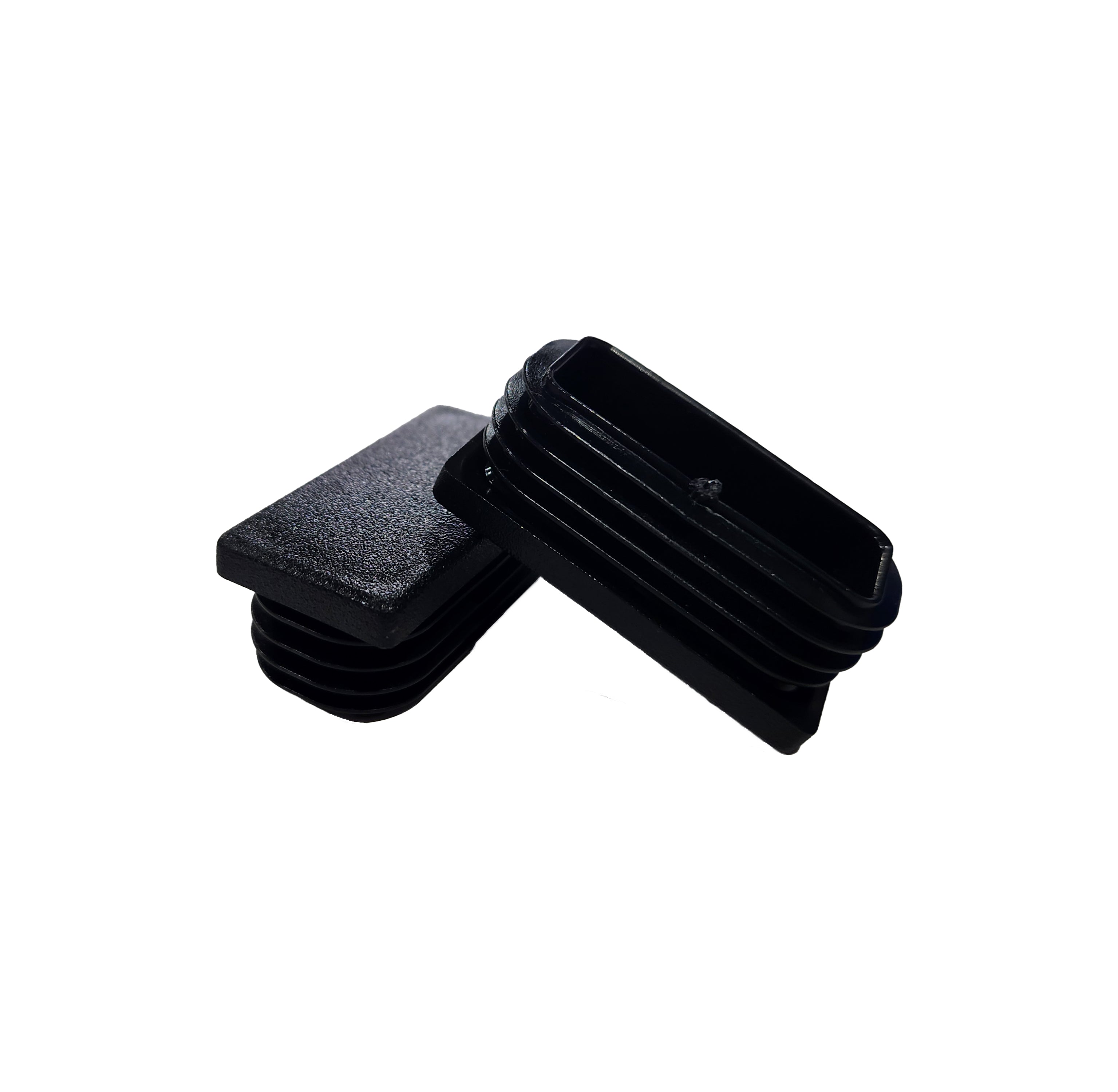 Plastic Rectangle Inserts| Great for Capping Steel Rods, Fence Panels