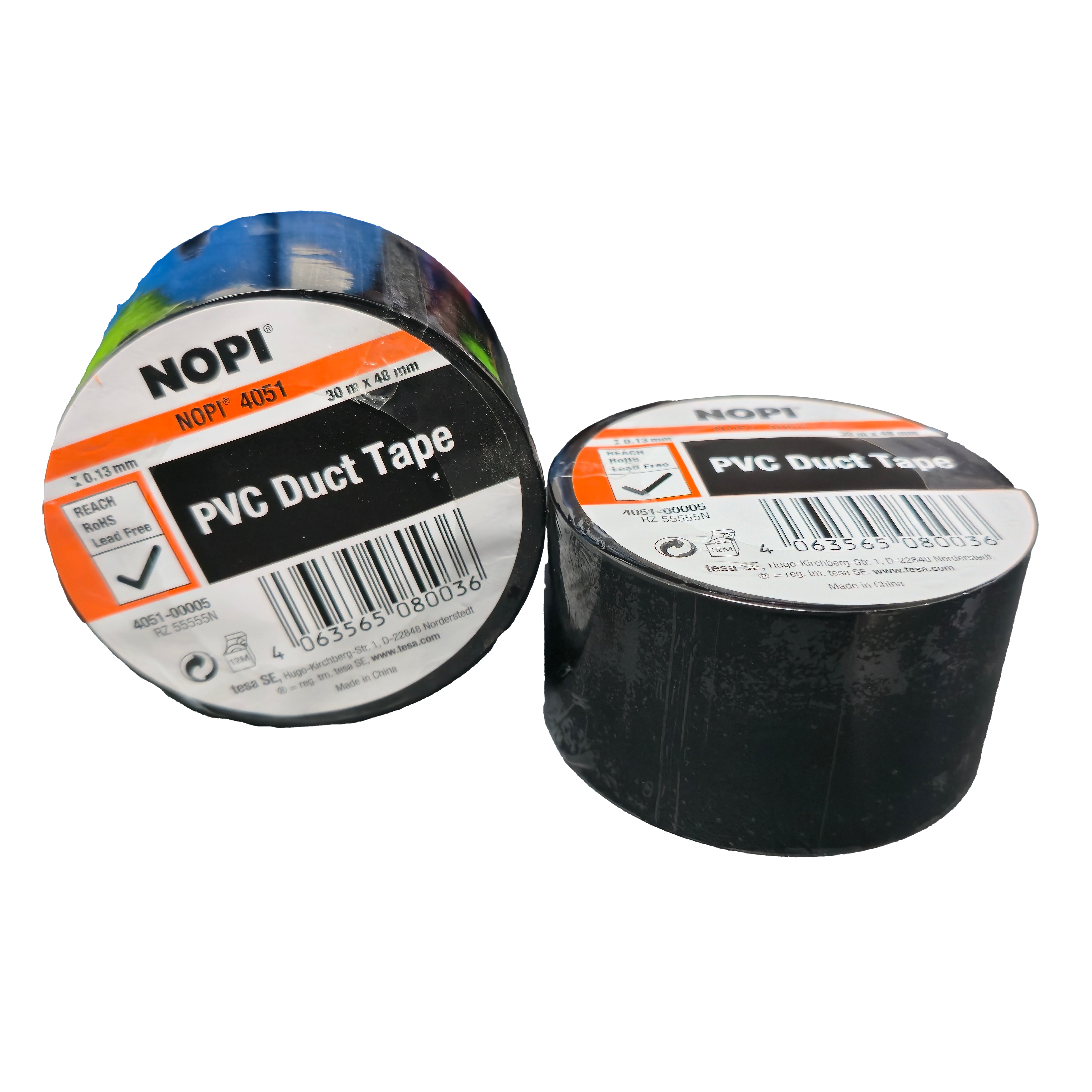 4051 PVC Duct Tape Black