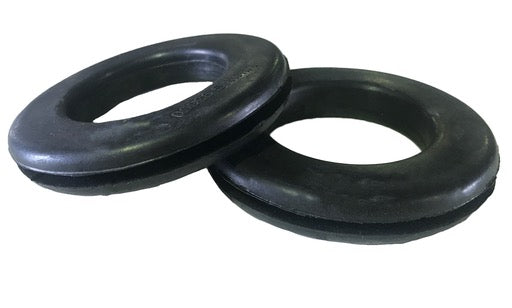 Trim Ring Round Black each