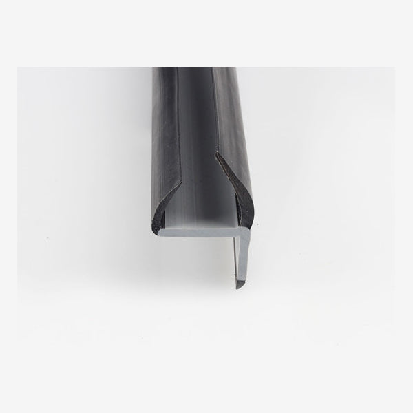 PVC Container Door Seal 25mm J Grey & Black 3mtr each