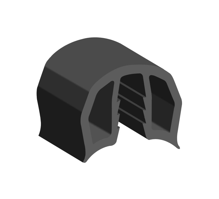 40mm Gunwale Rubber per metre